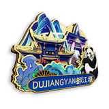 Kühlschrankmagnet für Dujiangyan, Chengdu, Sichuan, China 417