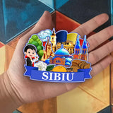 Refrigerator Magnet for Sibiu Romania  2318