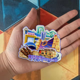 Kühlschrankmagnet für Karamay, Xinjiang, China 627