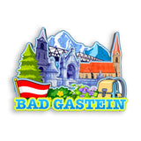 Kühlschrankmagnet für Bad Gastein Österreich 1616