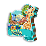 Refrigerator Magnet for Dubbo Australia  2707