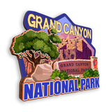 Kühlschrankmagnet für Grand Canyon Nationalpark Arizona USA 327