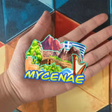 Refrigerator Magnet for Mycenae Greece  1751
