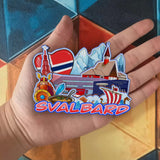 Kühlschrankmagnet für Spitzbergen, Norwegen 2293