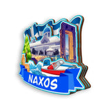 Refrigerator Magnet for Naxos Greece  1757