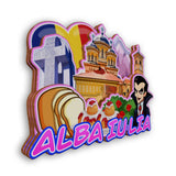 Refrigerator Magnet for Alba Iulia Romania  2326