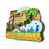 Refrigerator Magnet for Coral Springs Florida USA  188