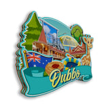 Refrigerator Magnet for Dubbo Australia  2707