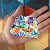 Магнит на холодильник для Цзямусы, Хэйлунцзян, Китай 604