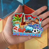 Kühlschrankmagnet für Dubrovnik Kroatien 2209