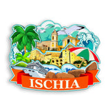 Refrigerator Magnet for Ischia Italy  1267