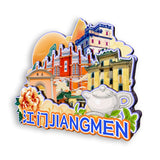 Магнит на холодильник для Цзянмэня, провинция Гуандун, Китай 500