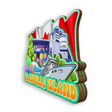 Refrigerator Magnet for Granville Island Canada  1888