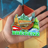 Refrigerator Magnet for Bregenz Austria  1608