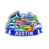 Kühlschrankmagnet für Austin Texas USA 386