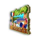 Refrigerator Magnet for Etretat France  2570