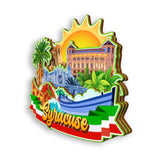 Kühlschrankmagnet für Syrakus, Italien 1297