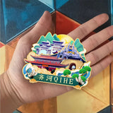 Магнит на холодильник для Цихэ, Шаньдун, Китай 535