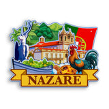 Refrigerator Magnet for Nazare Portugal  1953