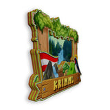 Refrigerator Magnet for Krimml Austria  1611