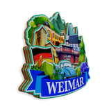 Refrigerator Magnet for Weimar Germany  1235