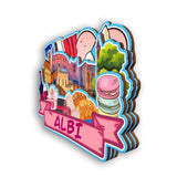 Refrigerator Magnet for Albi France  2581