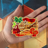 Refrigerator Magnet for Seville Spain  1379