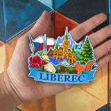 Refrigerator Magnet for Liberec Czech  2097