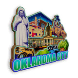 Refrigerator Magnet for Oklahoma City Oklahoma USA  1101