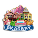 Kühlschrankmagnet für Skagway Alaska USA 152