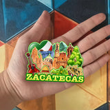 Refrigerator Magnet for Zacatecas Mexico  1839