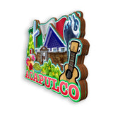 Refrigerator Magnet for Acapulco Mexico  1812