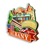 Refrigerator Magnet for Albany New York USA  1077