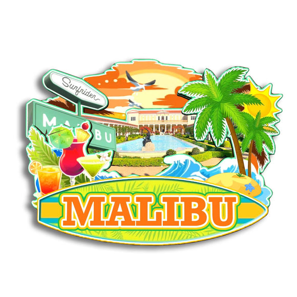 Refrigerator Magnet for Malibu California USA  259