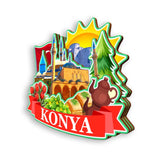Refrigerator Magnet for Konya Turkey  1635