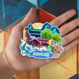 Kühlschrankmagnet für Dali, Shaanxi, China 777