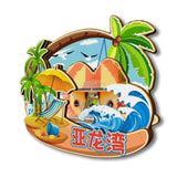 Refrigerator Magnet for Yalong Bay, Sanya, Hainan, China  41