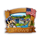 Магнит на холодильник для Стоу Вермонт, США 878