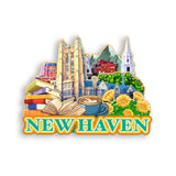 Refrigerator Magnet for New Haven Connecticut USA  291