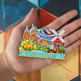 Магнит на холодильник Эйндховен, Нидерланды, 1980