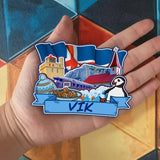 Refrigerator Magnet for Vik Iceland  2247