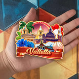 Kühlschrankmagnet für Valletta Malta 2294