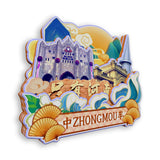 Refrigerator Magnet for Zhongmu, Henan, China  723