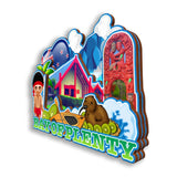 Refrigerator Magnet for Bay Of Plenty New Zealand  2769