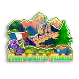 Refrigerator Magnet for Mont Saint-Michel France  1371