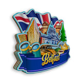 Refrigerator Magnet for Belfast UK  1454