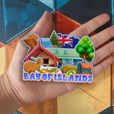 Refrigerator Magnet for Bay Of Island New Zealand  2750