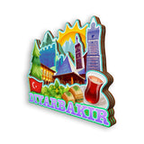 Refrigerator Magnet for Diyarbakir Greece  1701