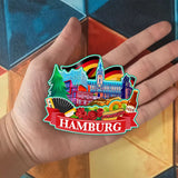 Refrigerator Magnet for Hamburg Germany  1174