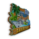 Refrigerator Magnet for Zakinthos Greece  1716